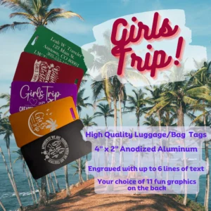 280720256886c50199a95.webp Girls Trip - Luggage/Bag Tags