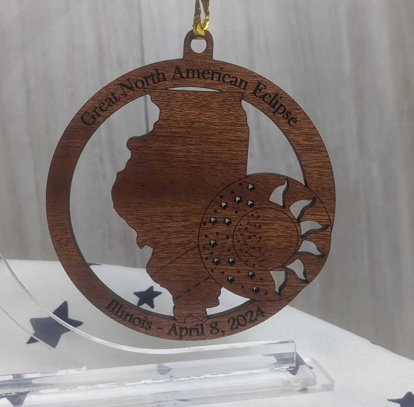 2024 Solar Eclipse Ornament - Image 8