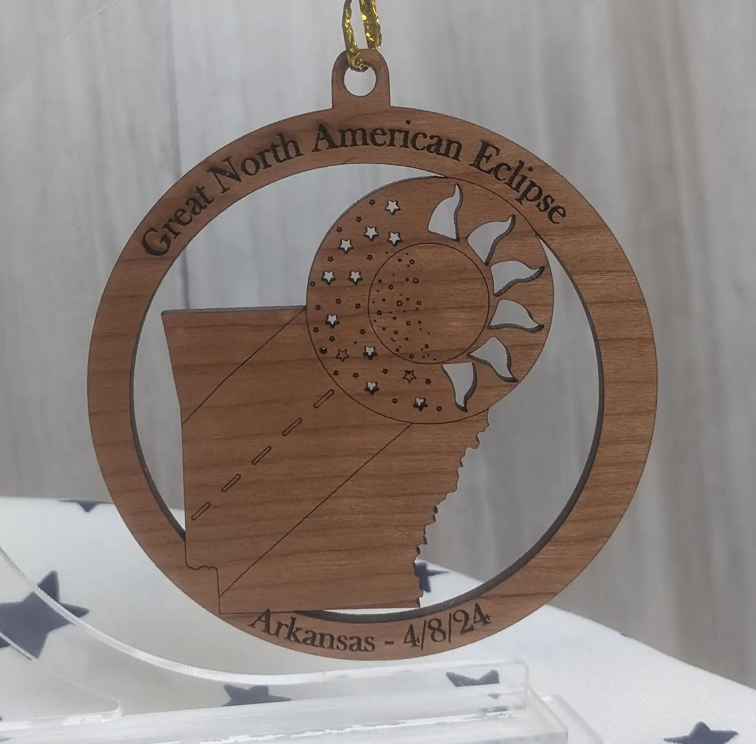 2024 Solar Eclipse Ornament - Image 9