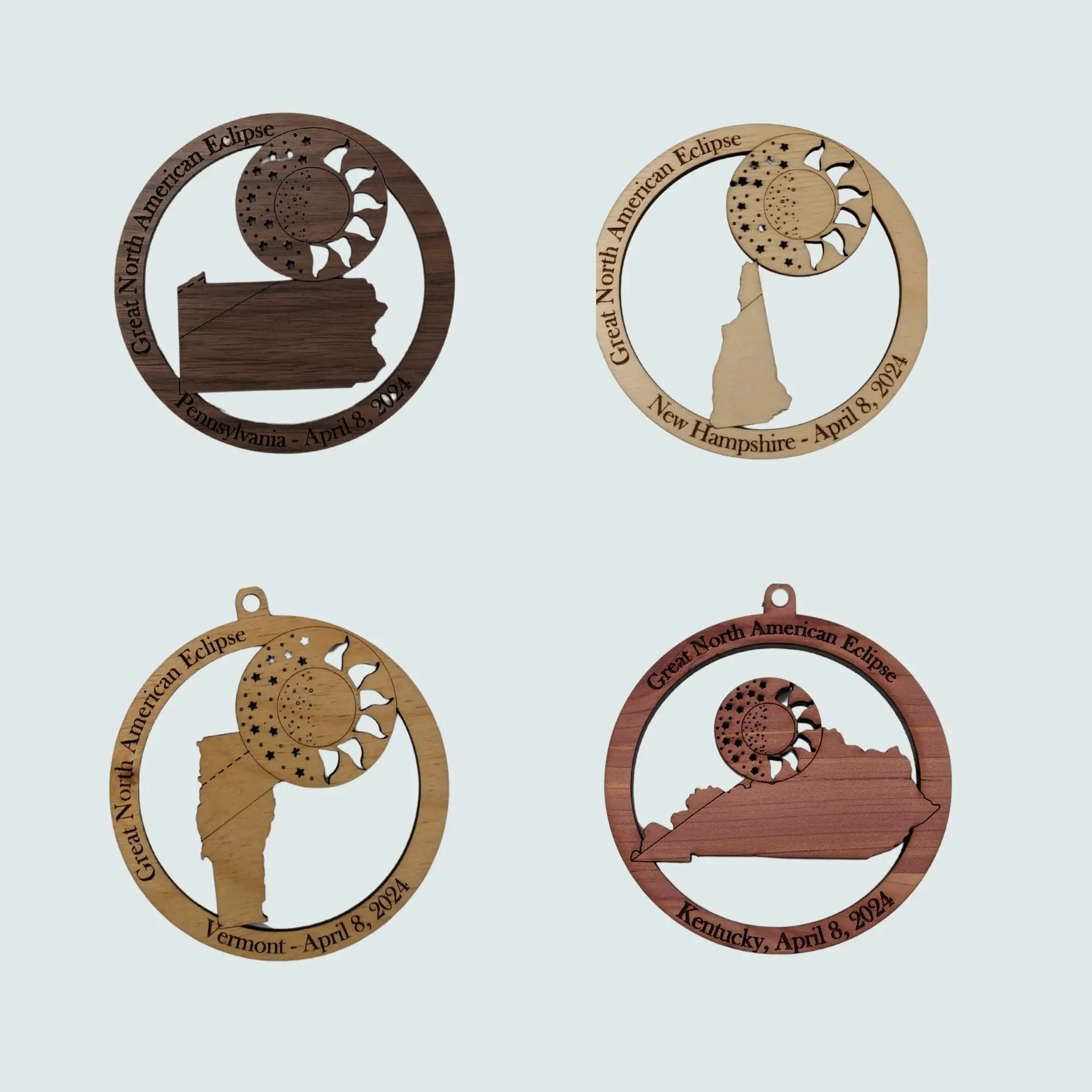 2024 Solar Eclipse Ornament - Image 10