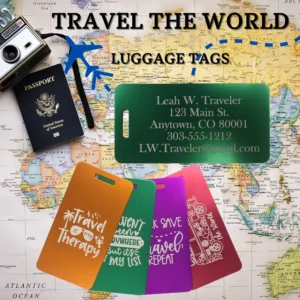 Explore the Globe Luggage/Bag Tags