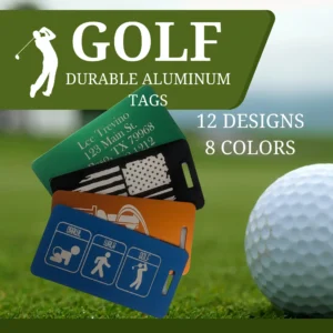 Custom Golf Bag Tags