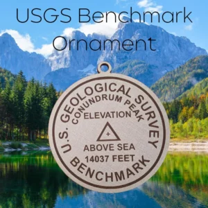 g1 USGS Benchmark Ornament