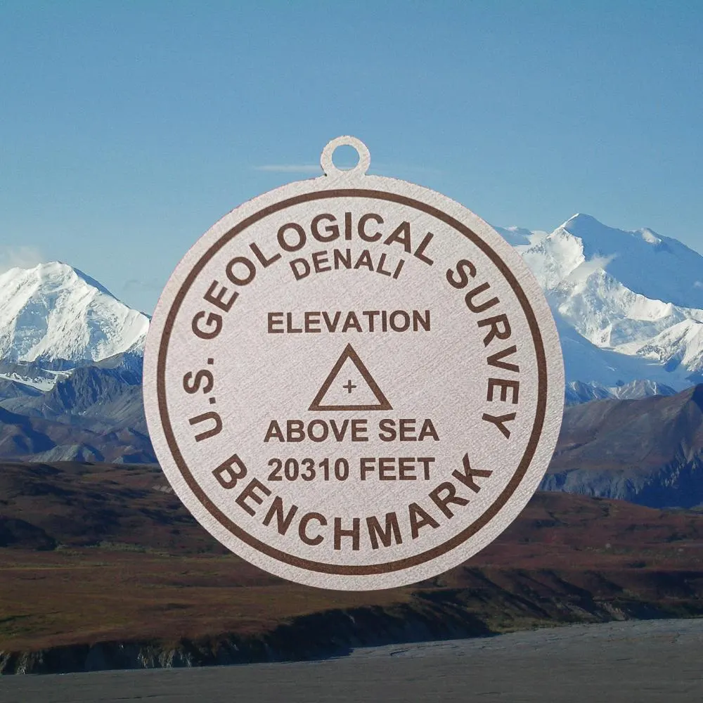 USGS Benchmark Ornament - Image 2