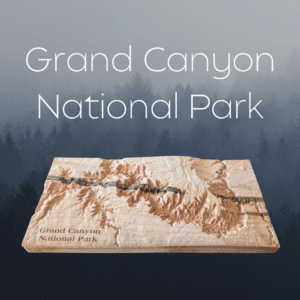 1 Grand Canyon National Park - Topographic Map