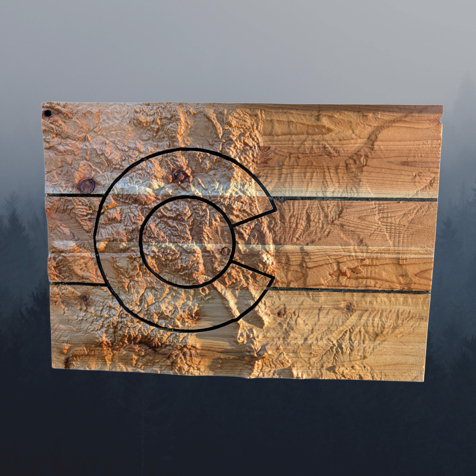 Colorado Flag Edition - Colorado 3D Topographic Map - Image 5