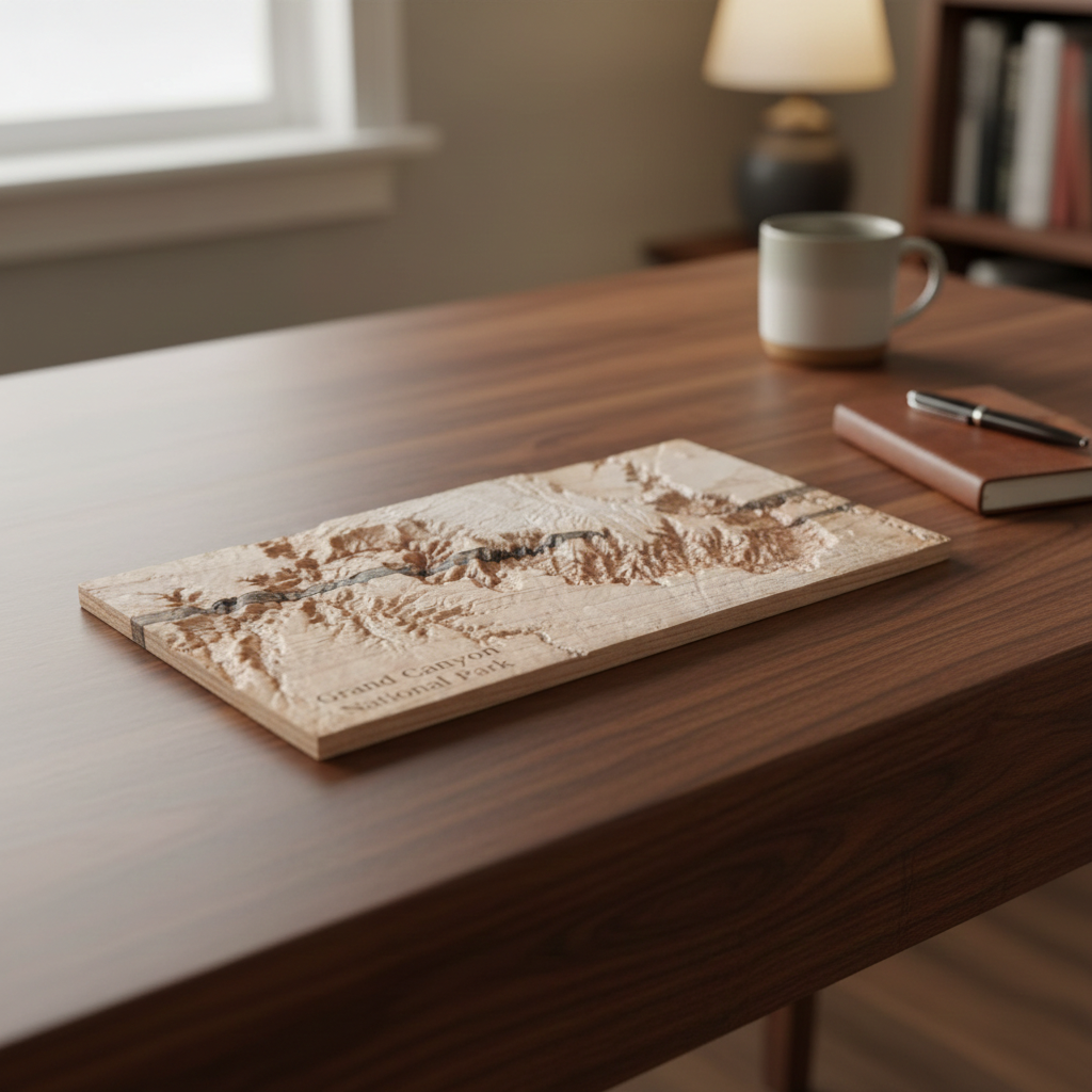 Grand Canyon National Park - Topographic Map - Image 4